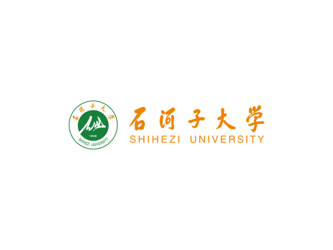 大学校徽系列：石河子大学标志矢量图