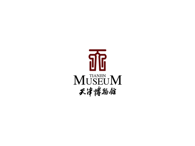 天津博物馆logo标志矢量图