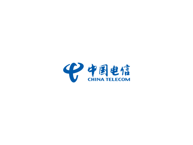 中国电信标志矢量图