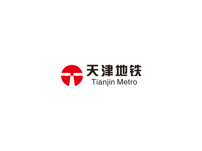 天津地铁logo标志矢量图