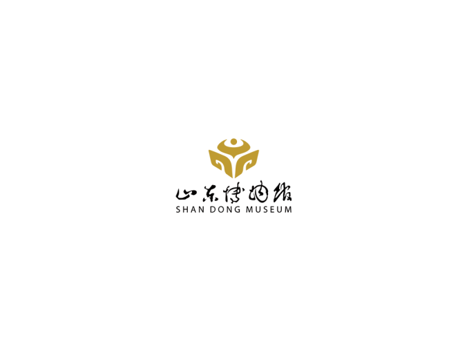 山东博物馆logo标志矢量图