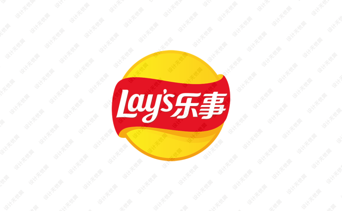乐事薯片标志矢量图