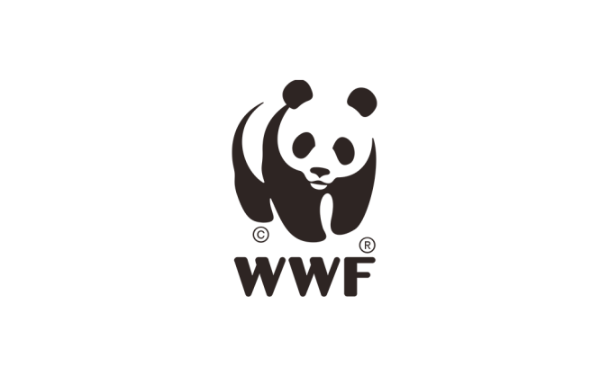 世界自然基金会(WWF)标志矢量图