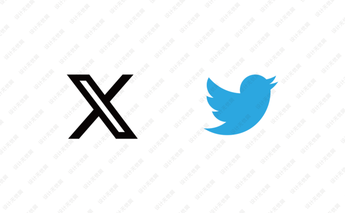 twitter推特标志矢量图