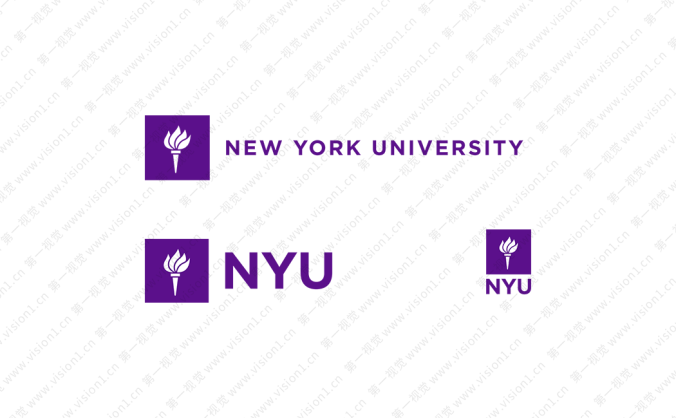 纽约大学(New York University)标志矢量图