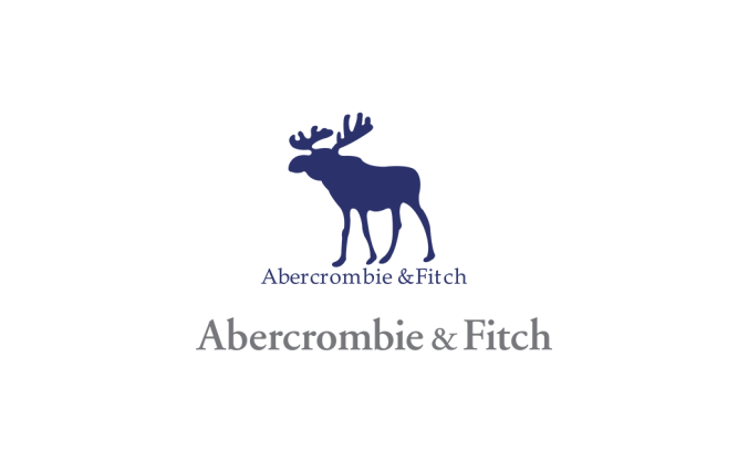 休闲服装品牌Abercrombie & Fitch标志矢量图