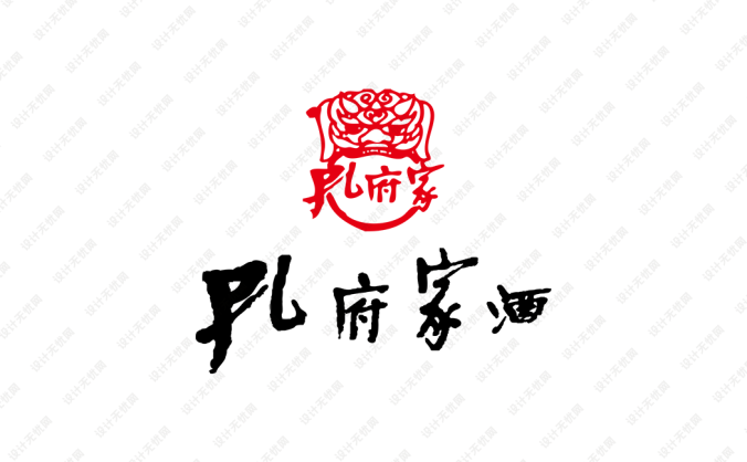 孔府家酒标志矢量图