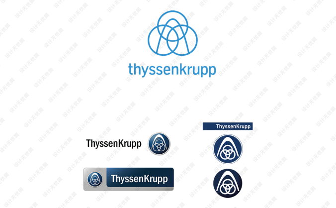 蒂森克虏伯(ThyssenKrupp)电梯logo标志矢量图