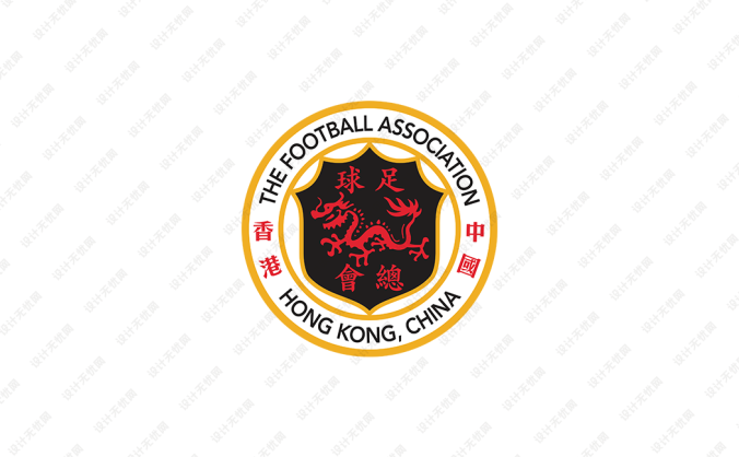 香港足球总会标志矢量图