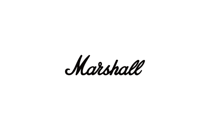 马歇尔(Marshall)音箱logo标志矢量图