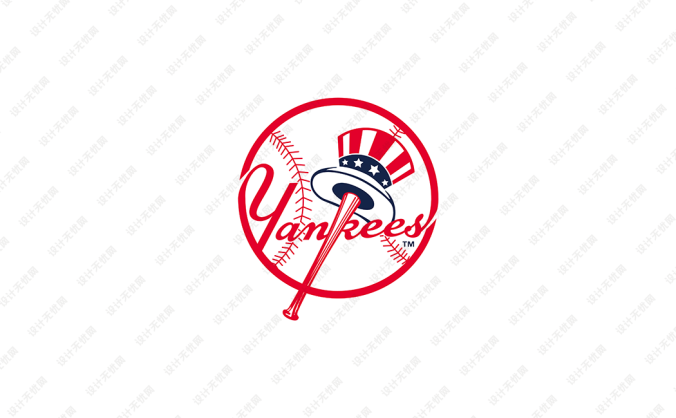 MLB: 纽约扬基队logo标志矢量图