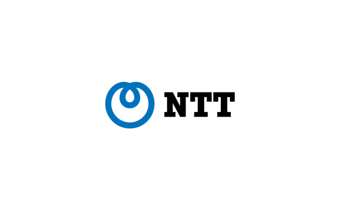 NTT(日本电信电话)标志矢量图
