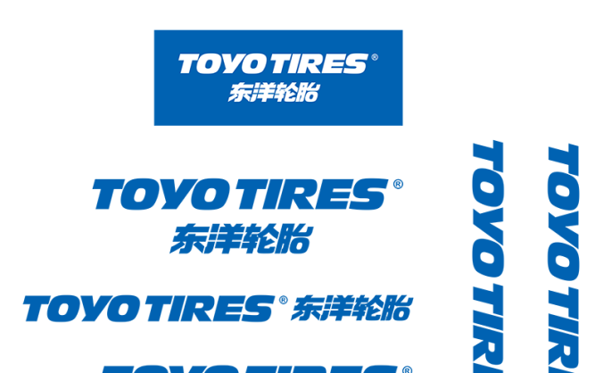 TOYO TIRES东洋轮胎标志矢量图