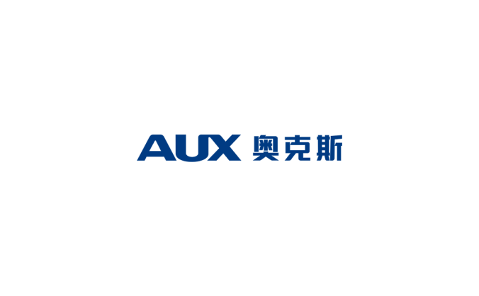 AUX奥克斯标志矢量图