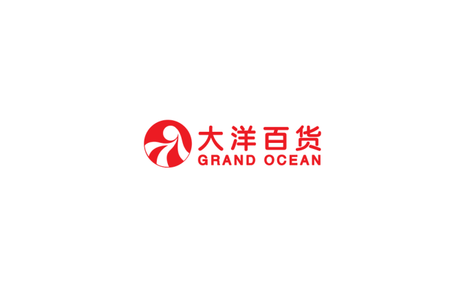 大洋百货logo标志矢量图