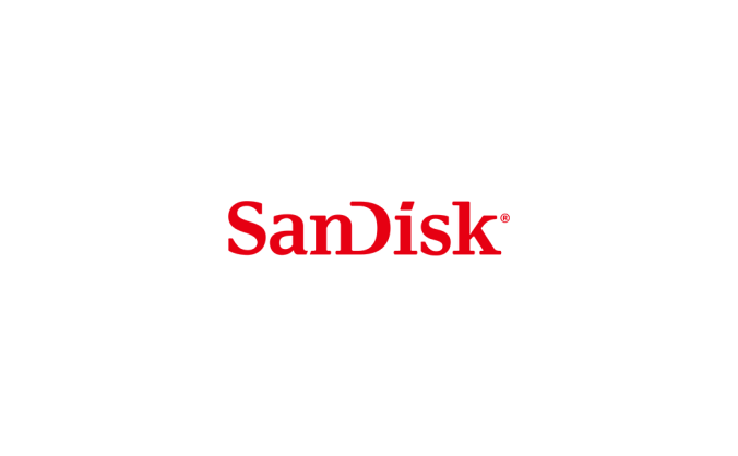 闪迪Sandisk标志矢量图