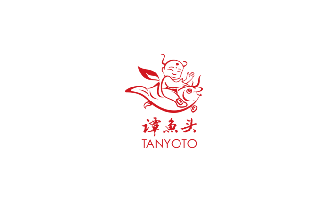 谭鱼头logo标志矢量图