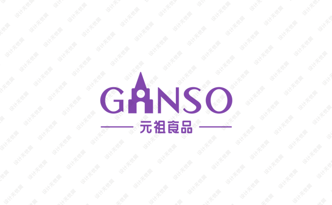 元祖食品标志矢量图