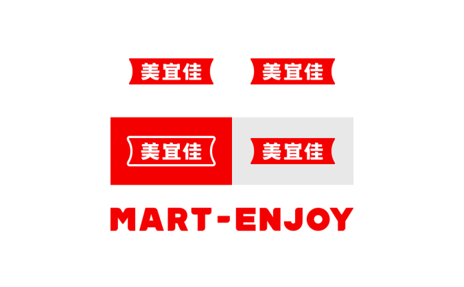 美宜佳便利店logo标志矢量图