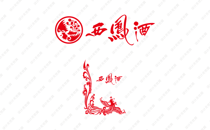 西凤酒logo标志矢量图