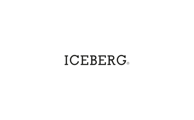 意大利时装品牌冰山(Iceberg)标志矢量图