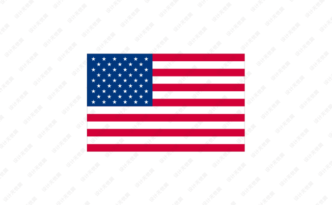 美国国旗矢量图