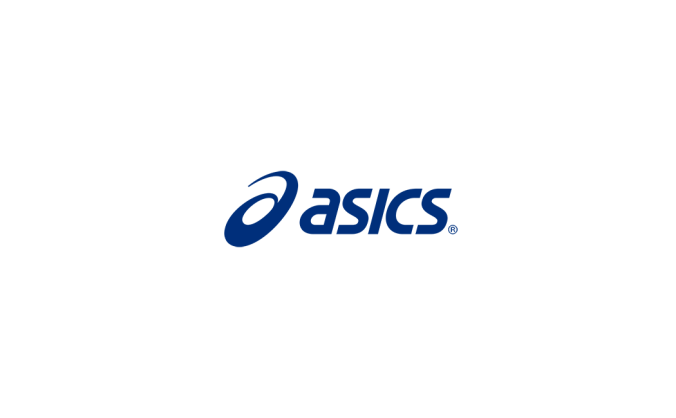 著名运动品牌亚瑟士asics标志矢量图