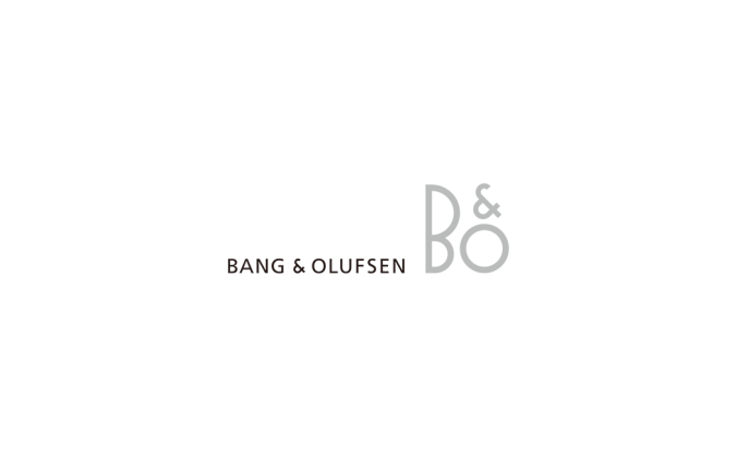 音响品牌Bang & Olufsen(B&O)铂傲标志矢量图