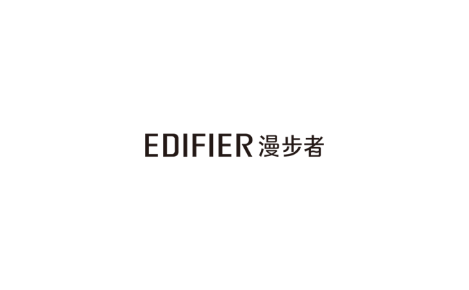 Edifier漫步者音响标志矢量图