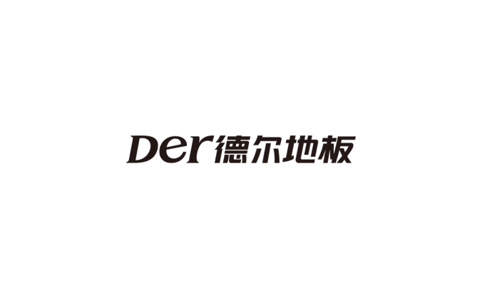 德尔地板logo标志矢量图