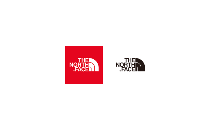 户外运动品牌北面(THE NORTH FACE)标志矢量图