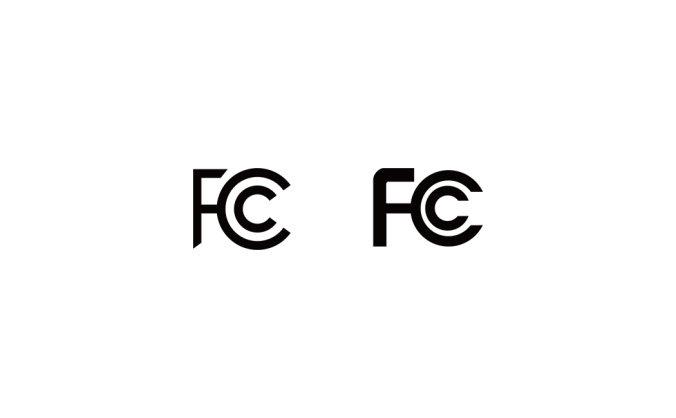 FCC认证标志矢量图