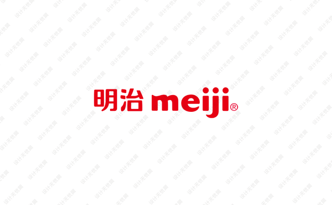 明治奶粉logo标志矢量图