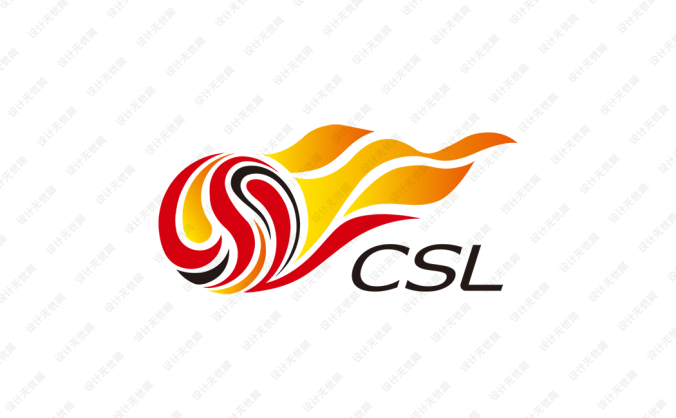 CSL中超联赛标志矢量图
