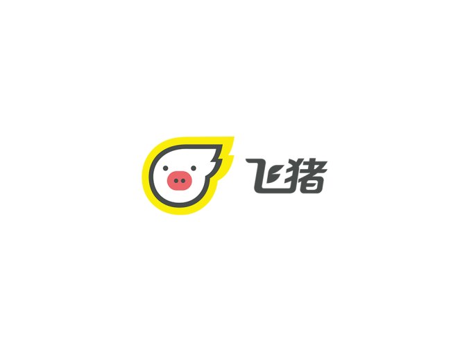 飞猪旅行logo标志矢量图