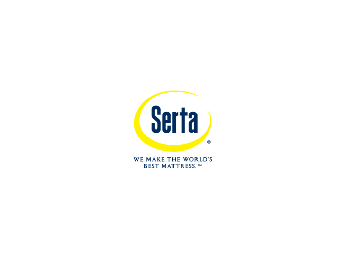 serta舒达床垫logo标志矢量图