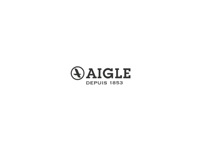 AIGLE标志矢量图