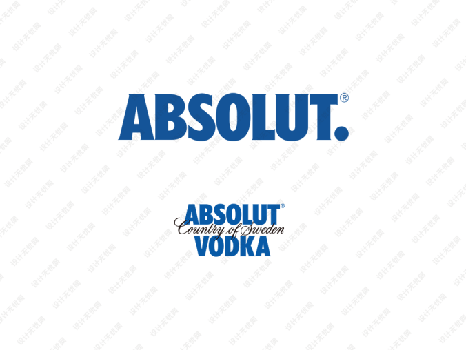 绝对伏特加Absolut标志矢量图