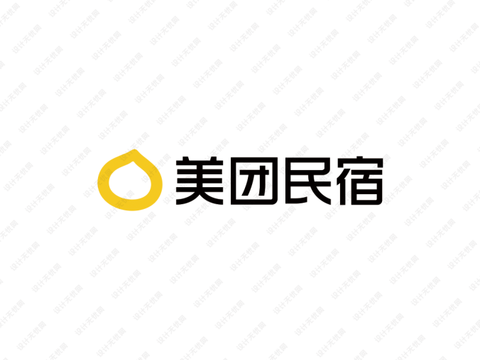 美团民宿logo标志矢量图