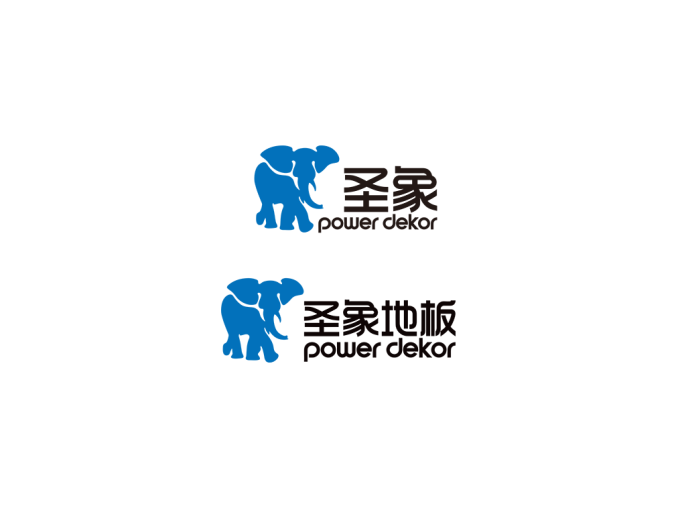 圣象地板标志矢量图
