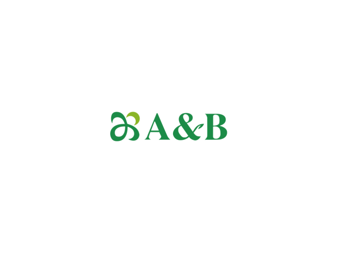 AB内衣标志矢量图