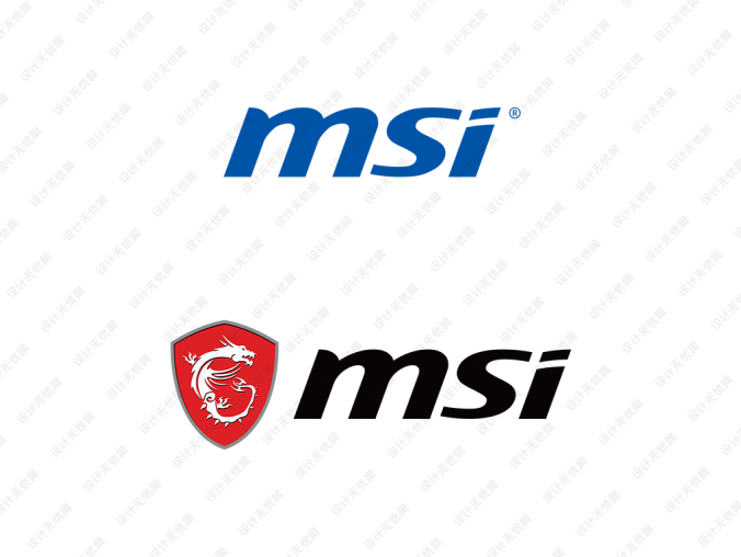 MSI微星科技标志矢量图