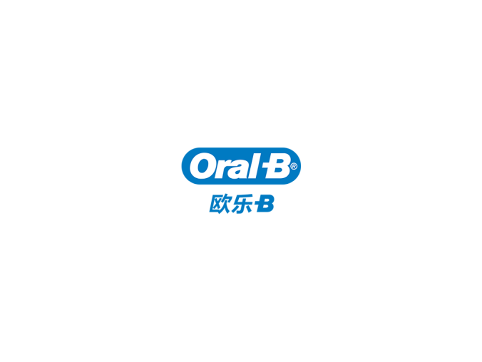 电动牙刷品牌欧乐-B(Oral-B)标志矢量图
