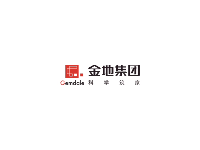 金地集团logo标志矢量图