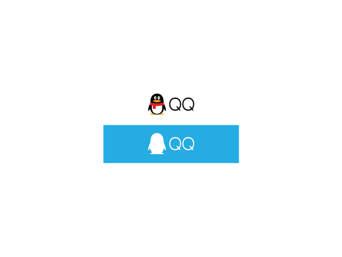腾讯QQ标志logo矢量图