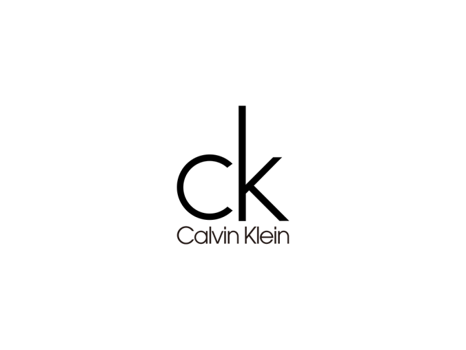 时装品牌CK(Calvin Klein)标志矢量图