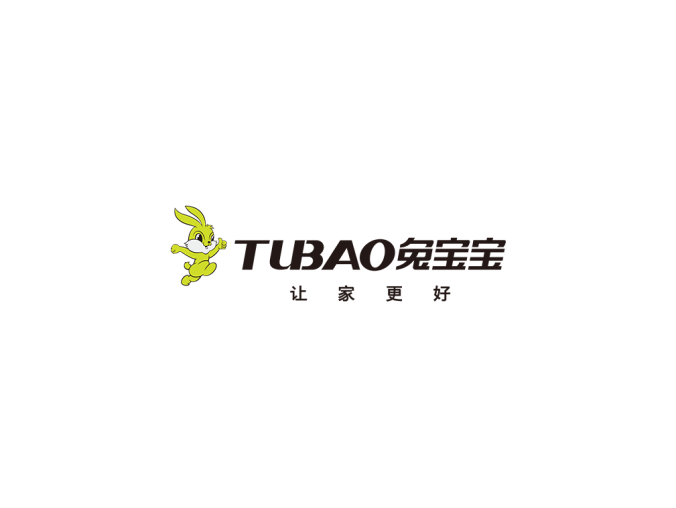 兔宝宝logo标志矢量图