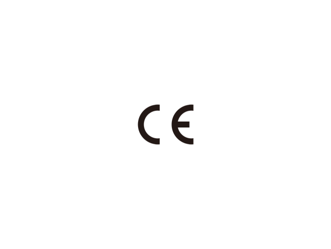CE认证标志矢量图