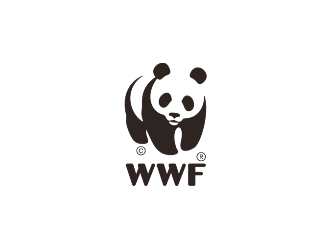 世界自然基金会(WWF)标志矢量图