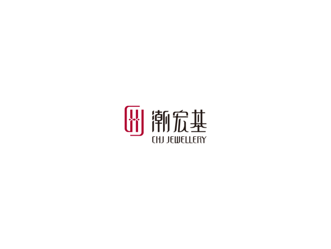 潮宏基珠宝logo标志矢量图